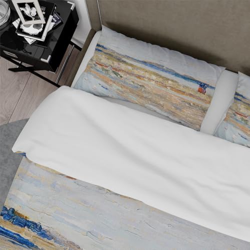 Housse de couette microfibre confortable 220x240 pour lit double facile à laver - 5