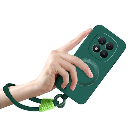 KOOLRIVER�EFor POCO M8 5G �P�[�X Pro �ϏՌ� �X�^���h�@�\ �����^�X�}�z�����O�t�� �X�g���b�v�t�� TPU �\�t�g�P�[�X ���� ������� �J�o�[ For ���� �V���I�~/�X�}�z�P�[�X �y�� ���^ �����h�~(�O���[��)