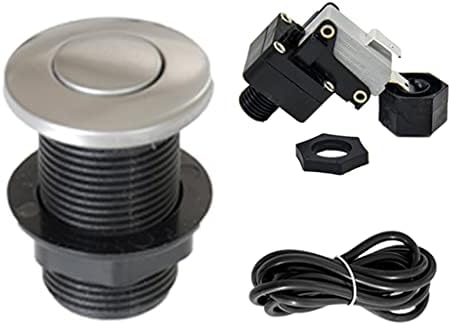 On Off Push Air Button Tool Set Pneumatic Air Pressure Knob Bath Tubing Kits