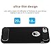 iPhone 7 Case (4.7 inch) - Hybrid Slim Fit Soft TPU Cover Brushed Metal Design Shock Absorbing Anti-Scratch Protective Cases for iPhone 7, Black