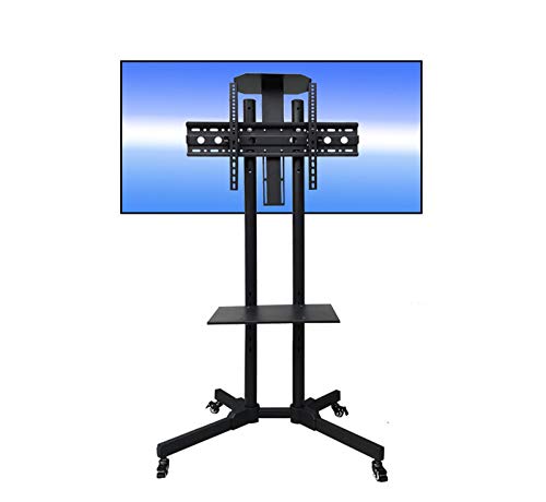 Mobile TV Ständer mit Rollen für 32-100 Zoll Plasma/LCD/LED höhenverstellbar Ultra Stabil Halterung Fernsehtisch Max.VESA 900x600 Tragkraft bis max.