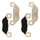 Sintered Brake Pads 102714001 Compatible With Club Car XRT 950 1500 1550 Carryall 294 295 Disc Brake Pad Set