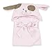 Bearington Baby Wiggles Puppy Hooded Bath Towel (Pink) 24" x 24"