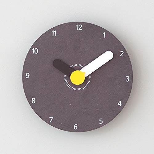 Horloge murale muette pour chambre de maternelle et maison