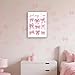 Redland Art Pink Bow Wall Art Framed Canvas 11.5x15 Inches Coquette Christian Scripture Quotes for Pink Bedroom & Bathroom, Inspirational Gift for Teen Girls, Dorm Room Decor, Aesthetic Bow Picture