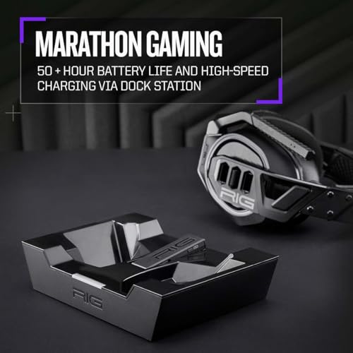 Casque Gaming Et Sa Station De Base Bluetooth Pour Playstation 5 Compatible Switch Et Pc Rig900 - vue 6