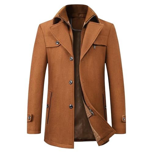 Trench-coat homme chic manteau d'affaires pour le bureau