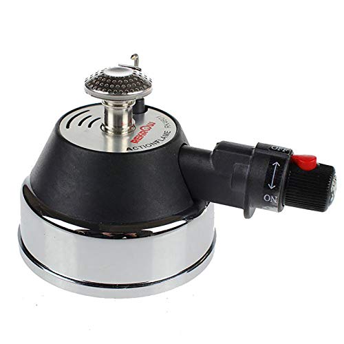 WDSOPK Mini Macchina per Tostare Il caffè A Temperatura Regolabile, in Acciaio Inossidabile, Tipo Tamburo Elettrico per La Tostatura Domestica dei Chicchi di caffè(Cucina A Gas)