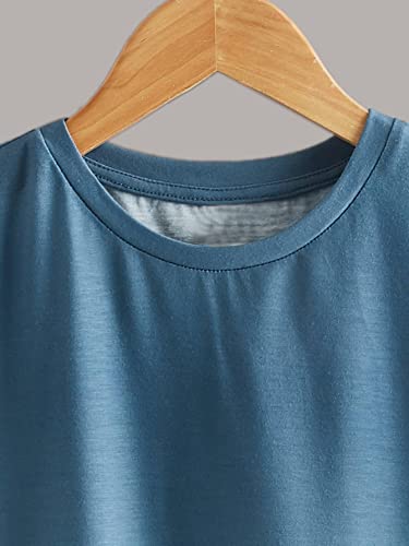 Milumia Boys Casual Henley Shirt Short Sleeve Solid T-Shirt #TOP3