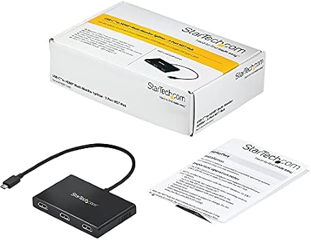 USB-C to 3X HDMI Video Splitter 