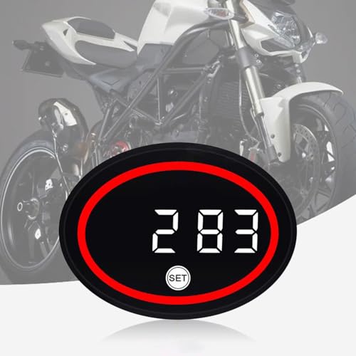 Reloj LED para motocicleta: controla el tiempo y el clima sin parar 4