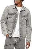 Calvin Klein Men's Palmer Grey Utility Trucker Jacket