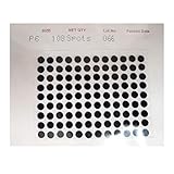 Eyetex Pallavi Sticker Kumkum 3in1 - Black Color Bindi - Size P6 (Pack of 15)