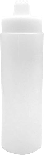 Miniatura 6 de GARASANI Dispensador de botellas de condimentos exprimibles de salsa de 4 agujeros (18 oz - 17.9 fl oz)