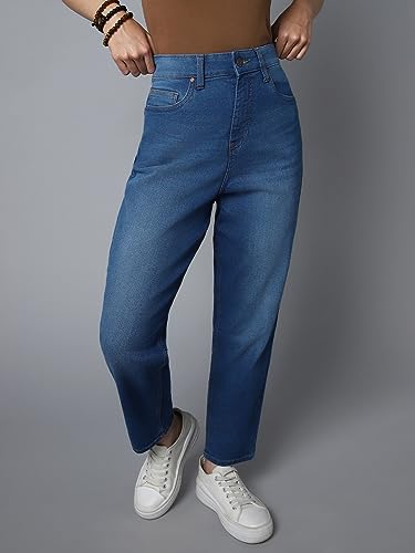 Image of HIGH Star Women's Regular Fit Mid Rise Jeans
