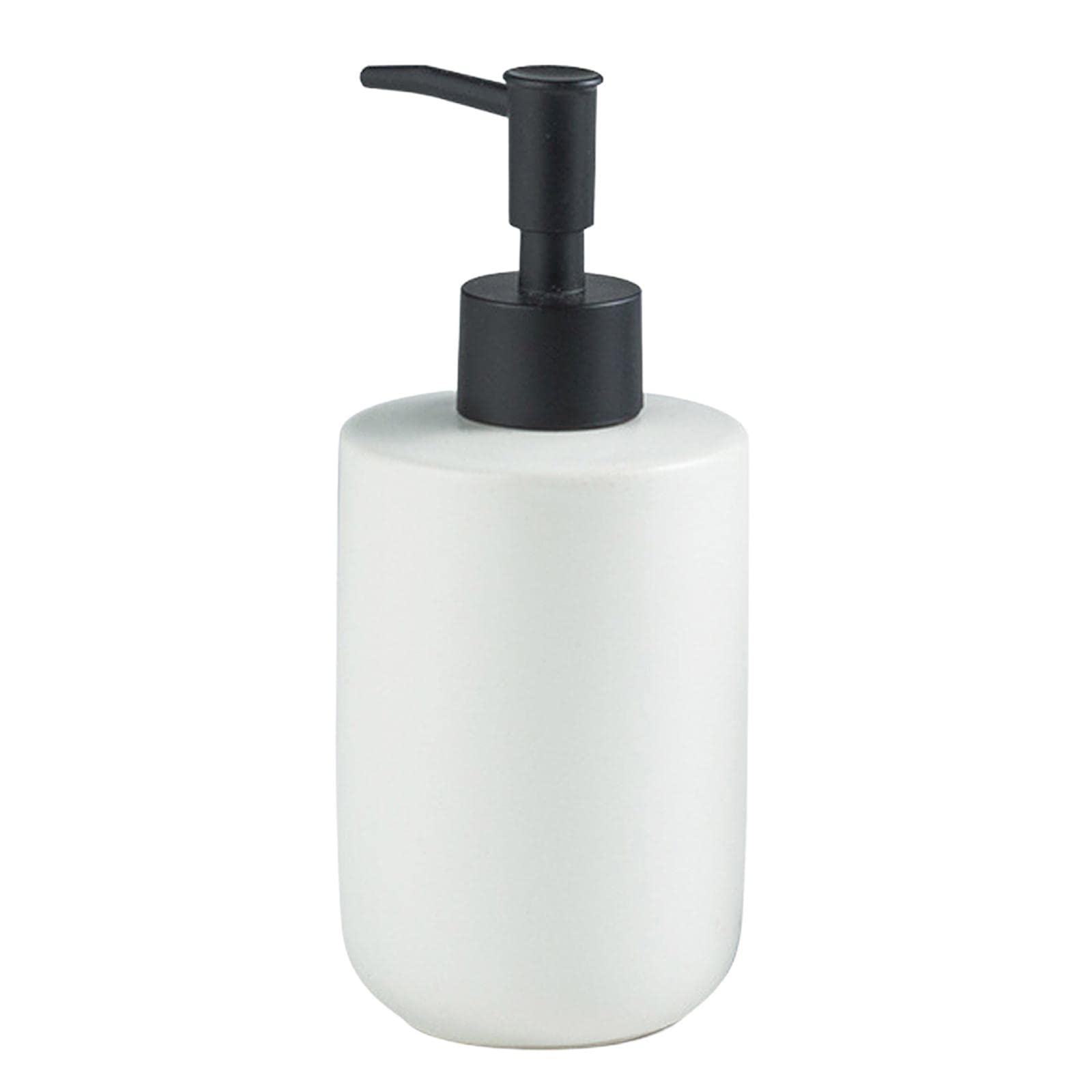 ceramic soap dispenser bottle empty pump bottle for home restaurant white
