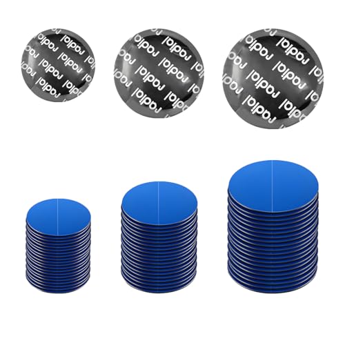 MTRPS 60 PCS Tire Repair Patch, 32mm 42mm 58mm Round