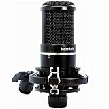 Melon Audio Studio Condenser Microphone, XLR Connecting with Shock Mount, Professional Quality Perfect for Recording Vocals, Streaming, Broadcasting and Voice Overs