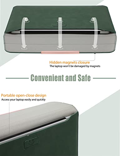 HYZUO 13 Inch Laptop Sleeve Case with Stand for MacBook Air 13 M5 A3449 M4 M3 M2 M1 2026-2018, 13" MacBook Neo 2026 A3404 - Image 4
