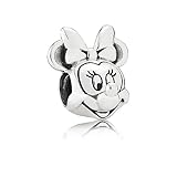 [パンドラ] Pandora Disney ディズニー ミニー Portrait チャーム (シルバー) 正規輸入品 791587