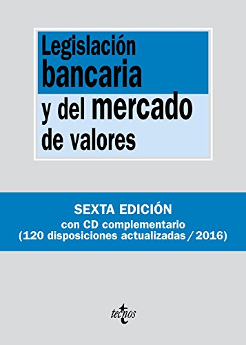 Portada de Legislación bancaria y del mercado de valores: Contiene CD