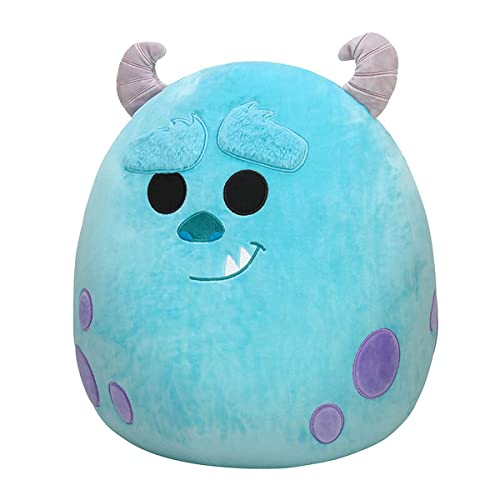 Pelucia Sully,Squishmallows Disney - Sunny Brinquedos, Modelo:3172, Cor: Multicor