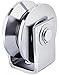 Chiloskit 2 inch 304 Stainless Steel Sliding Gate Roller Wheel Bearing V Groove Guide Pulley for Swing/Sliding Sate with Wheel+Bracket,660 lbs Capacity (V)