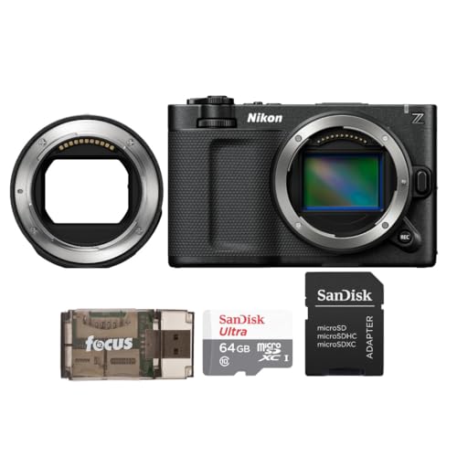 Nikon RED ZR 6K 24.5MP Full-Frame Cinema Camera Bundle with Mount Adapter, Memory Card and Reader (4 Items)