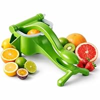 Mécanisme à levier puissant : le presse-agrumes manuel à levier assure un rendement maximal de jus de citron, citron vert et orange, avec un minimum d'effort. Presse-agrumes polyvalent : idéal comme presse-agrumes, presse-agrumes, presse-agrumes et p...