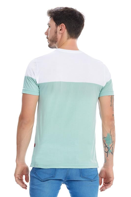 La mejor comparación de Playeras Bicolor comprados en linea. 18 Imagen adicional