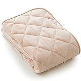 昭和西川 敷きパッド 冬 春 あったか フランネル なめらかタッチ 【極上の肌触り 暖か敷きパッド】 シングル (ベージュ) 2241320060239