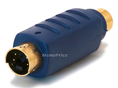 Adaptador Monoprice S-Video Macho a RCA Hembra miniatura 2