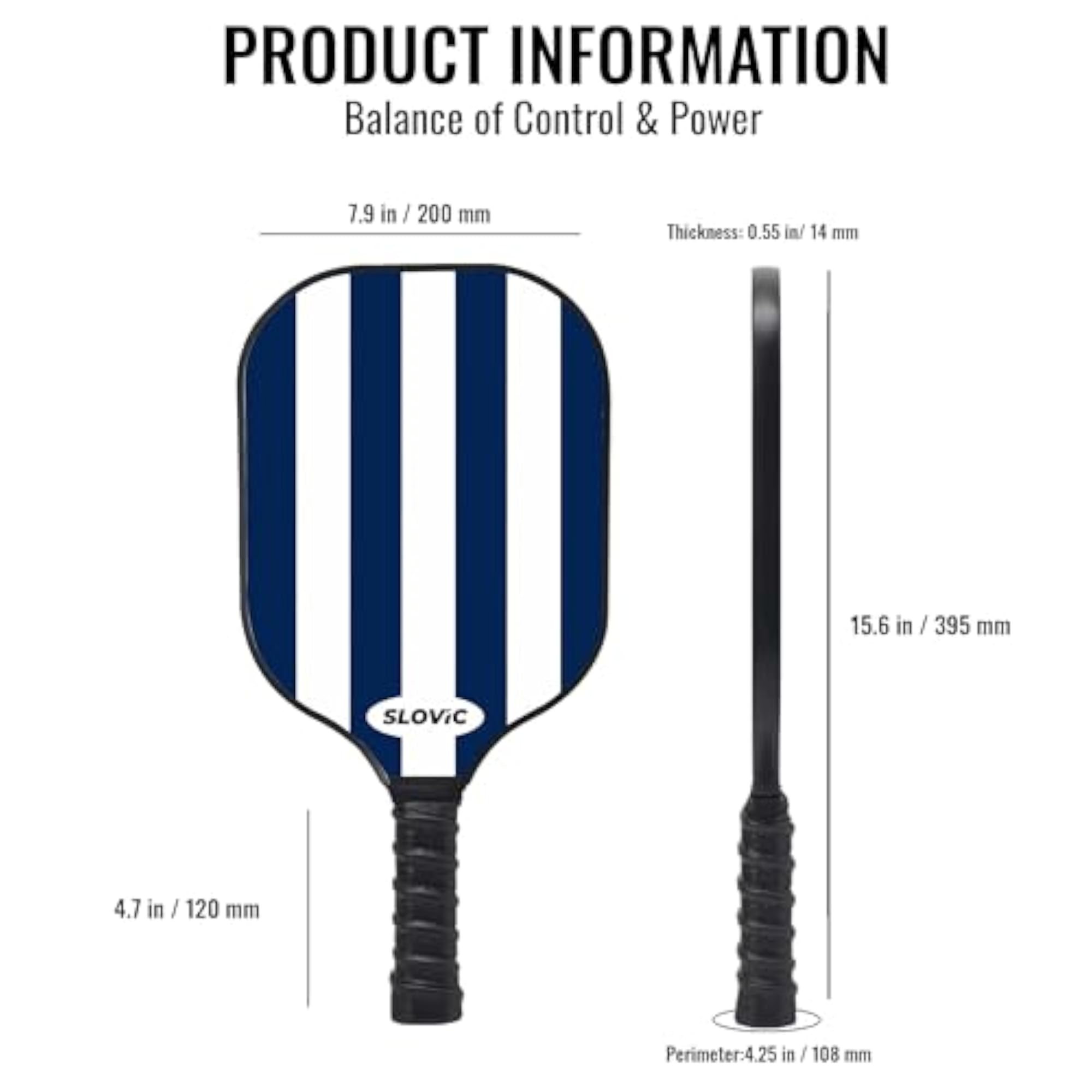 Pickle Ball Racket with Fiberglass Paddles