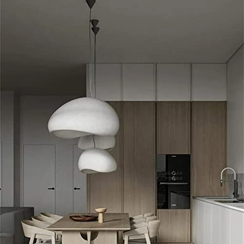 Jaymp 60Cm Modern Pendant Light For Dining Room Kitchen Island Light Hallway Restaurant Hanging Lamp E26 Base Japanese Wabi-Sabi Style Bird Nest Shape Lighting Fixture #TOP4