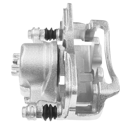 Image of Detroit Axle - Front Right Brake Caliper for 2003 2004 2005 Honda Civic 2002-2006 Acura RSX Disc Brake Caliper with Bracket Assembly Replacement