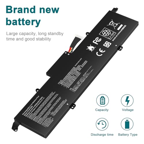 Image of ASUNCELL C41N1908 Battery Replacement for Asus ROG Zephyrus G14 GA401II GA401IV GA401IH GA401IU GA401IV GA401IV-BR9N6 GA401Q GA401QH GA401QM