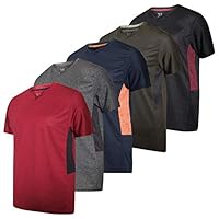 Algopix Similar Product 8 - FRMens Athletic V Neck TShirt Quick