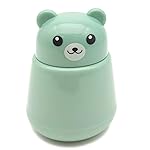 CoaGu Bear Pill Crusher for Elderly - FDA-Compliant Fine Powder, BPA-Free ABS, Easy Grip & Clean, Leakproof Portable Medicine Grinder