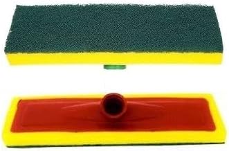 Kit 2 -Rodo Abrasivo Esponja Lava Limpa Piso Azulejo Reforçado