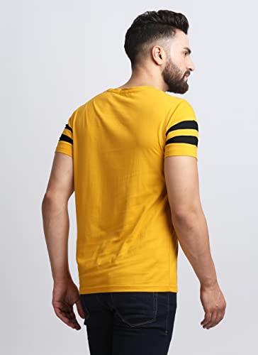 Image of AUSK T-Shirt for Mens Double Stripes on Chest