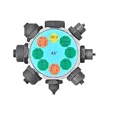 Zoomtools Profesjonalny zestaw narzędzi do usuwania przewodów hamulcowych do pojedynczych, podwójnych pęcherzyków 37° i 45°, Ø 4,75 mm/6,35 mm/8 mm/9,5 mm, 37° + 45°)