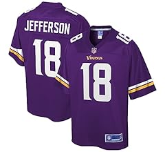 Men's Justin Jefferson Purple Minnesota Vikings Team Player Jersey