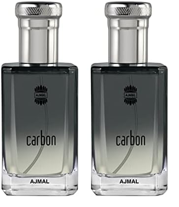 Image of Ajmal Carbon Liquid Eau De Parfum For Men With Citrus, Fresh, Green Spicy, Woody & Musky Scent, 100ml