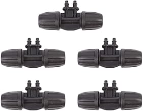 SKD Joint for 0.3 inch (9 mm) Hoses, Additional Parts, Watering Kun, Automatic Watering Options (0.3 inch (4 mm) Joint (2 Outlets), Set of 5