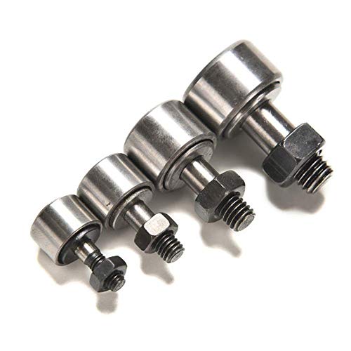 Lheng Cf5/Kr12 Steel Cam Follower Bolt-Type Needle Roller Bearing 4Pcs #TOP3