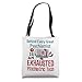 Psychiatric Tech Mental Health Technician Psych Exhausted Tote Bag