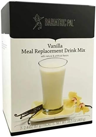BariatricPal Sustituto de comida para batido muy alto en proteínas (1.23 oz) - Vainilla (paquete de 1)