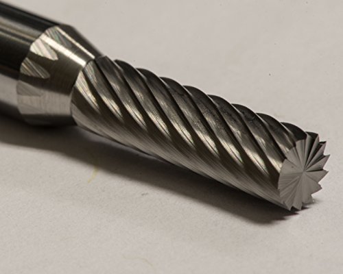 Fresa de carburo SB-14 corte simple 3/16" x 5/8" miniatura 2