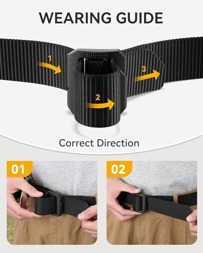 CHAOREN Tactical Belt Men – Nylon EDC Belt for Military CCW - image 4