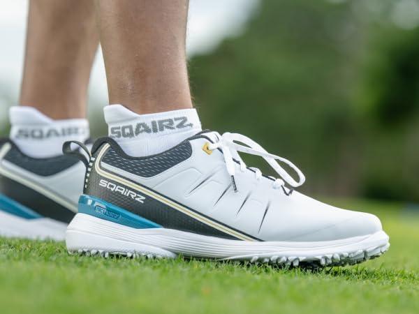 SQAIRZ Mens Golf & Running Socks - 3 Pack, Unisex Ankle Socks, Athletic Socks - Image 2